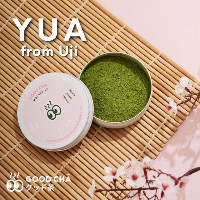 “YUA” 100% Matcha Powder from Uji (for Latte)