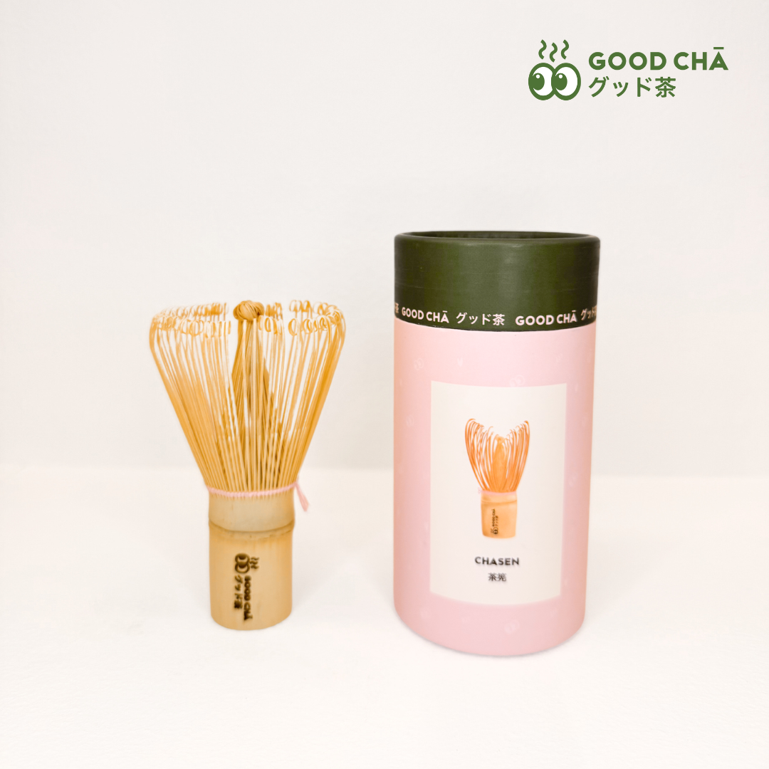PINK CHASEN (Organic Bamboo Matcha Whisk)