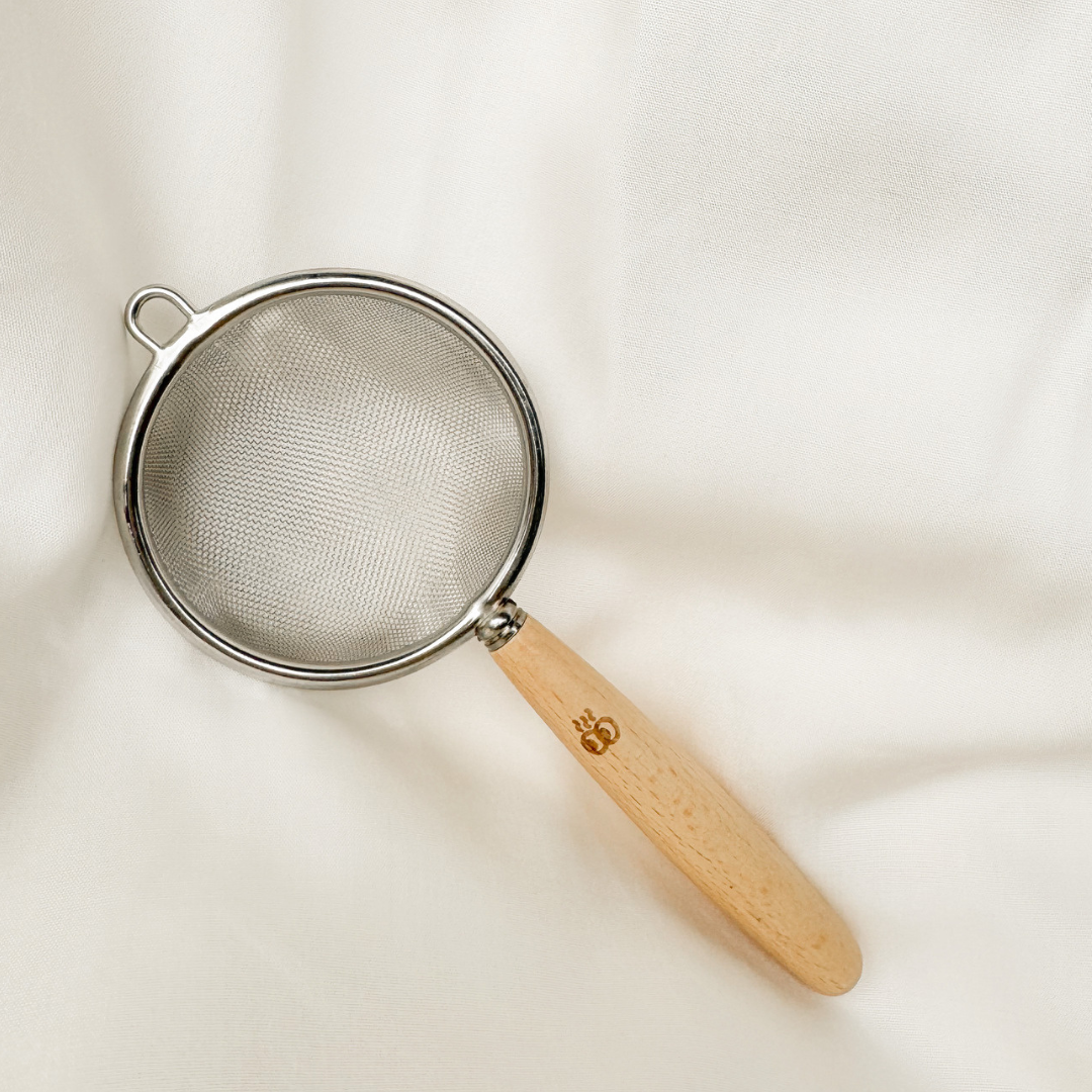 WOODEN MATCHA SIEVE