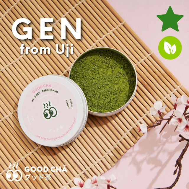 “GEN” 100% Matcha Powder from Japan (for Clear Matcha)