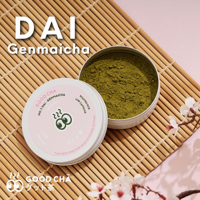 “DAI” 100% Genmaicha Powder from Japan (for Genmaicha Latte)