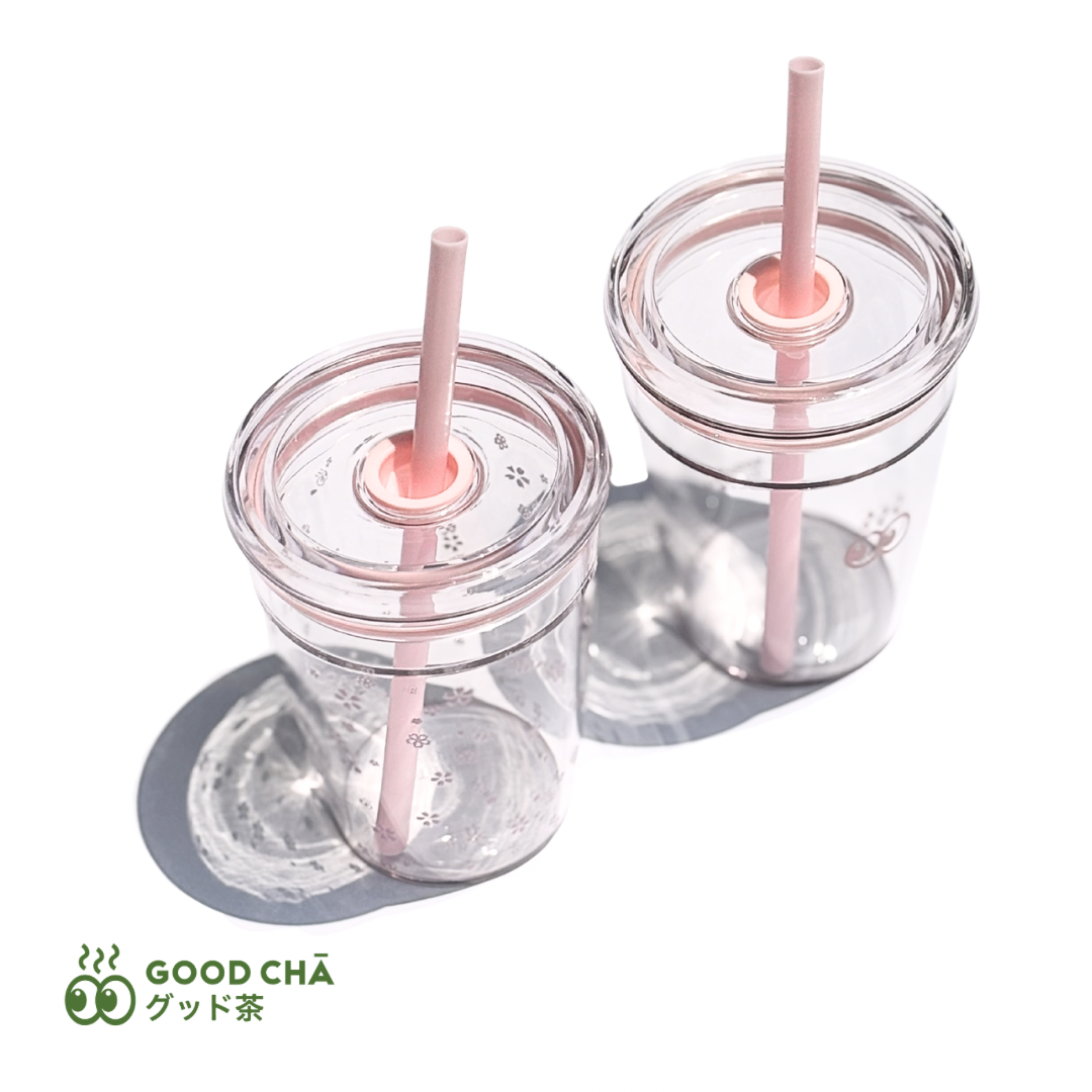 GOOD CHĀ - Baby Tritan Sakura Tumbler (Limited Edition)