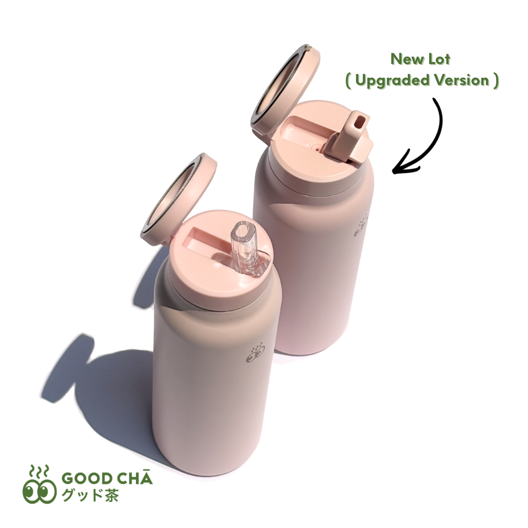 Matcha Snap Flask - Pink Edition ( Upgraded Version )