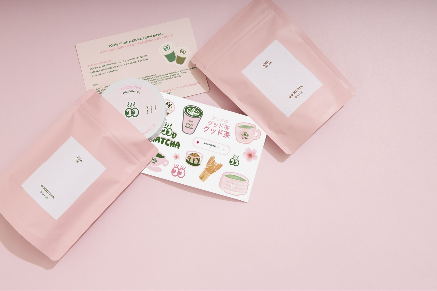 GOOD CHĀ STICKERS (Limited Edition)