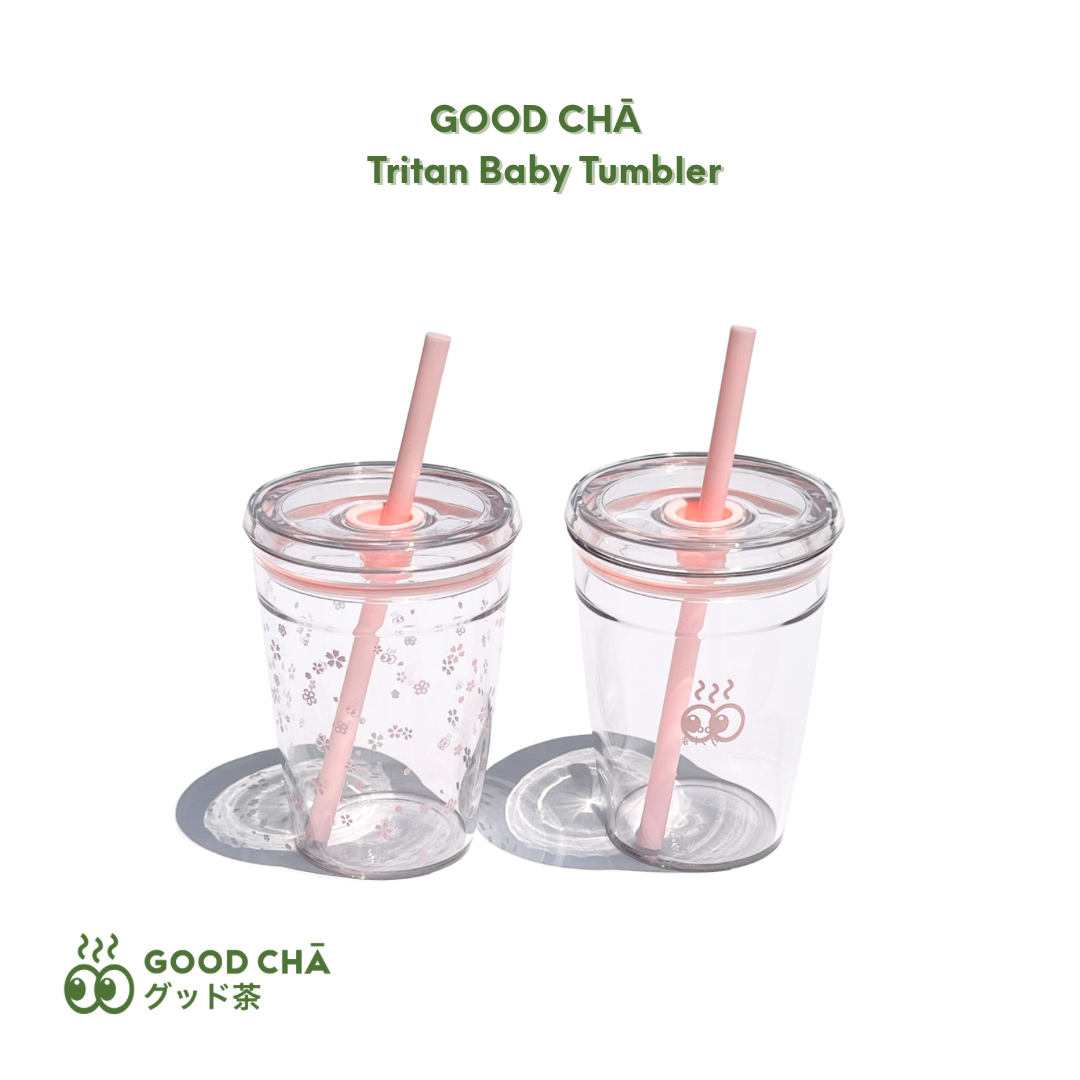 GOOD CHĀ - Baby Tritan Sakura Tumbler (Limited Edition)