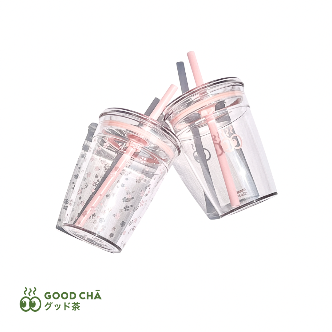 GOOD CHĀ - Baby Tritan Sakura Tumbler (Limited Edition)