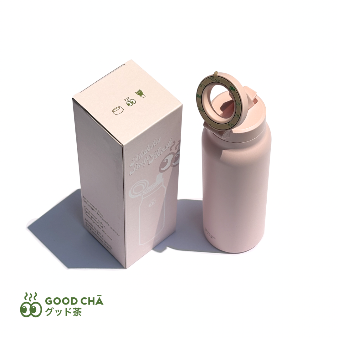 Matcha Snap Flask - Pink Edition ( Upgraded Version )